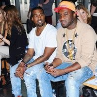 Kanye West - London Fashion Week Spring Summer 2012 - Christopher Kane - Front Row